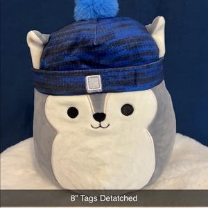 8” Tillman the husky squishmallow